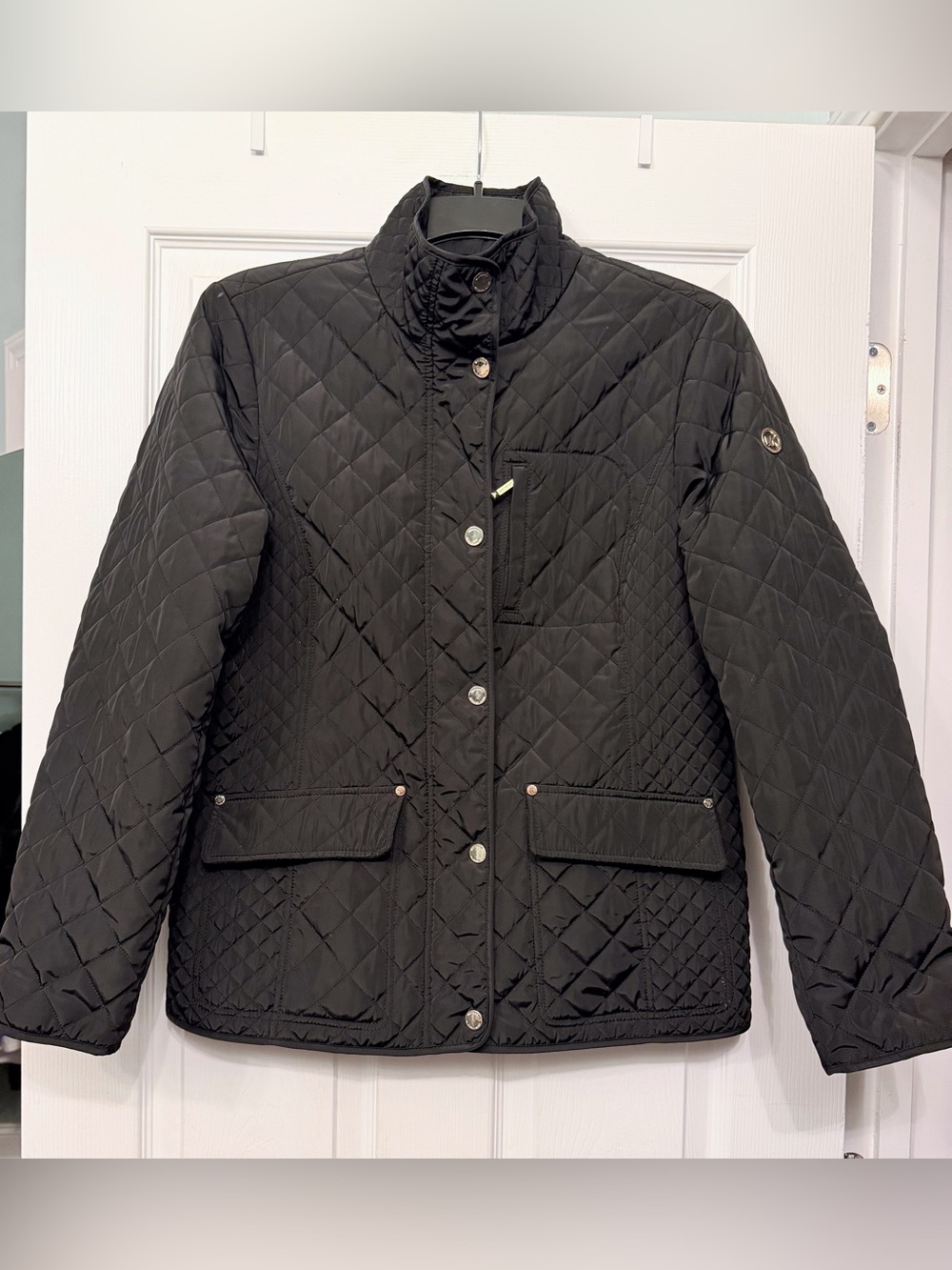 Michael Kors Black Quilted Puffer Jacket
